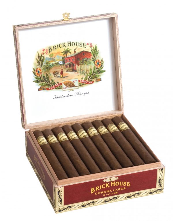 25 count open box brick house corona larga cigars