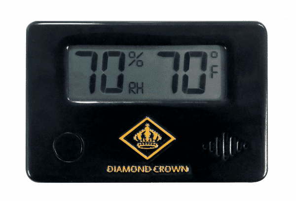 Diamond Crown Accessory Digital Hygrometer