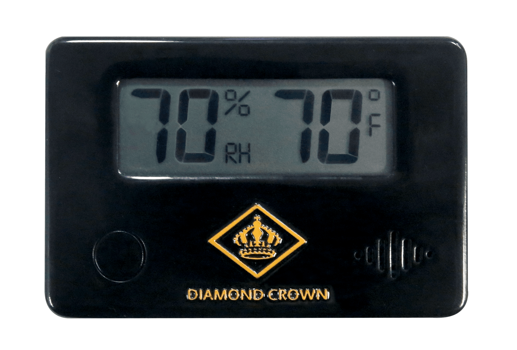 Diamond Crown Accessory Digital Hygrometer