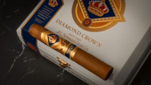 Diamond Crown Classic resting on box