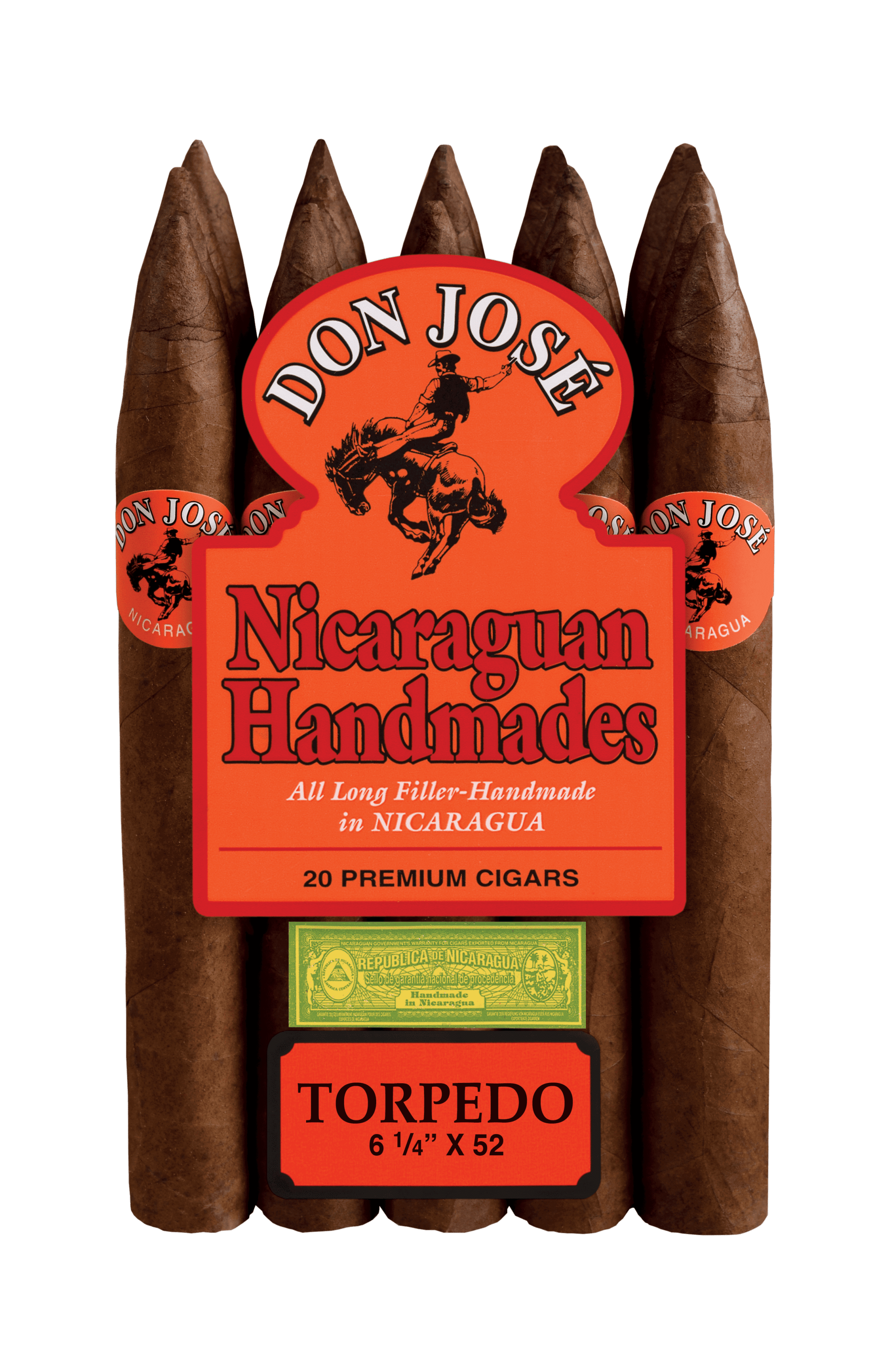 20 count bundle of Don Jose Torpedo cigars