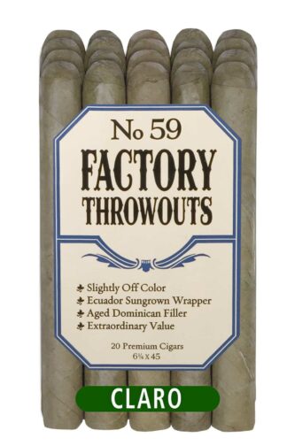 factory throwouts 59 claro bundle