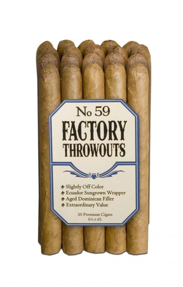 Factory Throwouts No. 59 LM Cigars