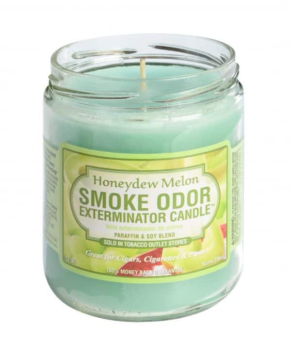 smoke odor exterminator candle honeydew melon
