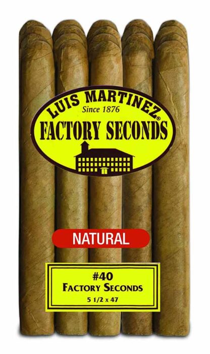 luis martinez factory seconds natural number 40 bundle