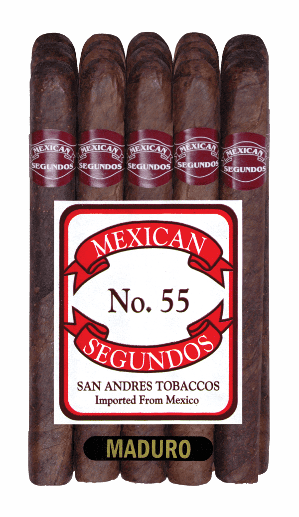 24 count bundle of Mexican Segundos No. 55 Maduro cigars
