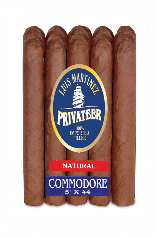 Bundle of 24 count Luis Martinez Privateer Commodore Natural cigars