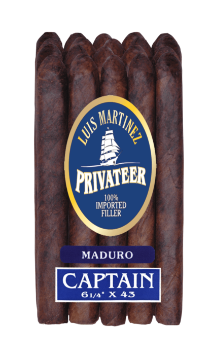 20 count bundle of Luis Martinez Privateer Captain Maduro cigars