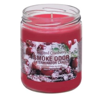 Smoke Odor Exterminator Sugared Cranberry Candle