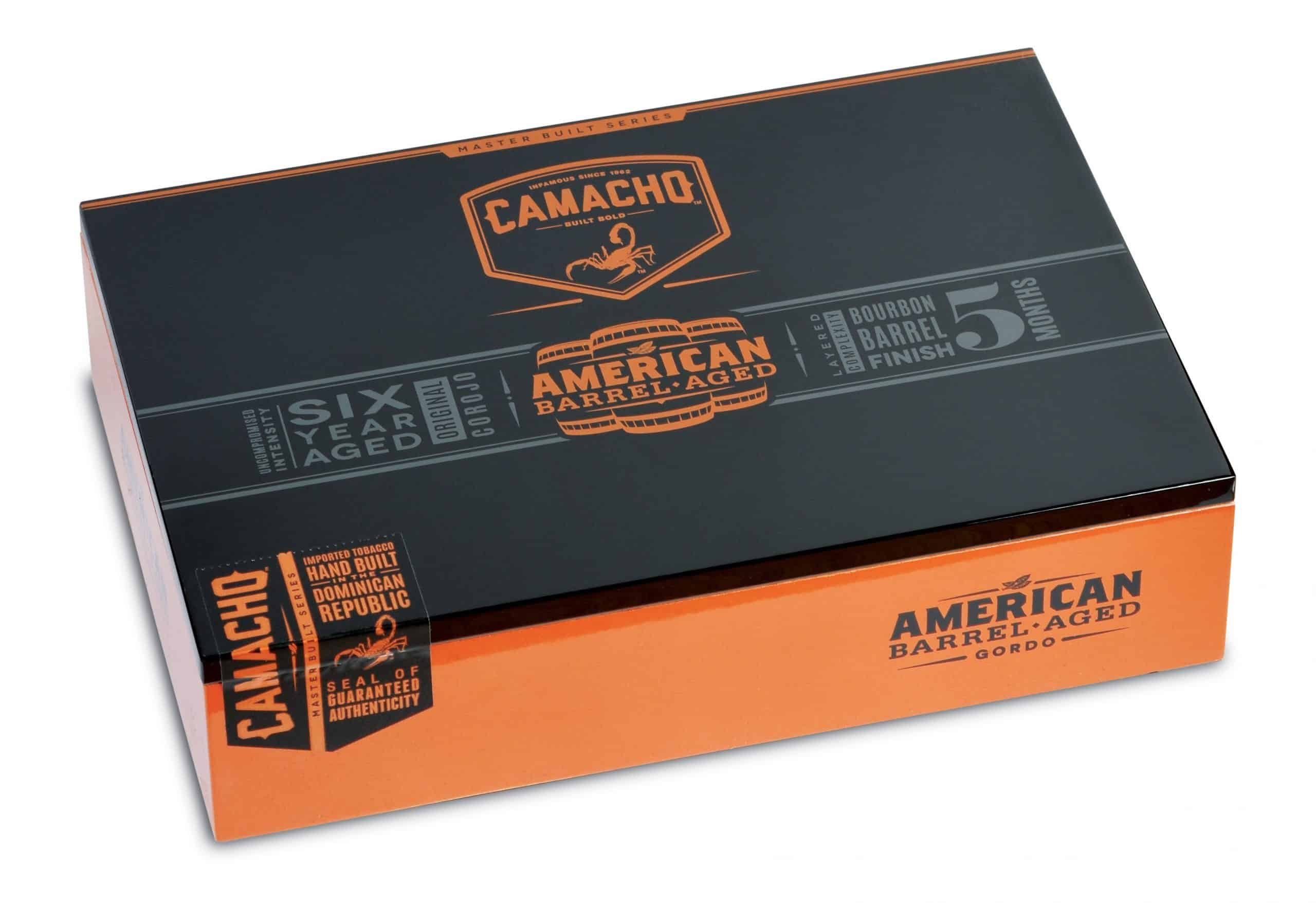 camacho american barrel aged gordo box closed