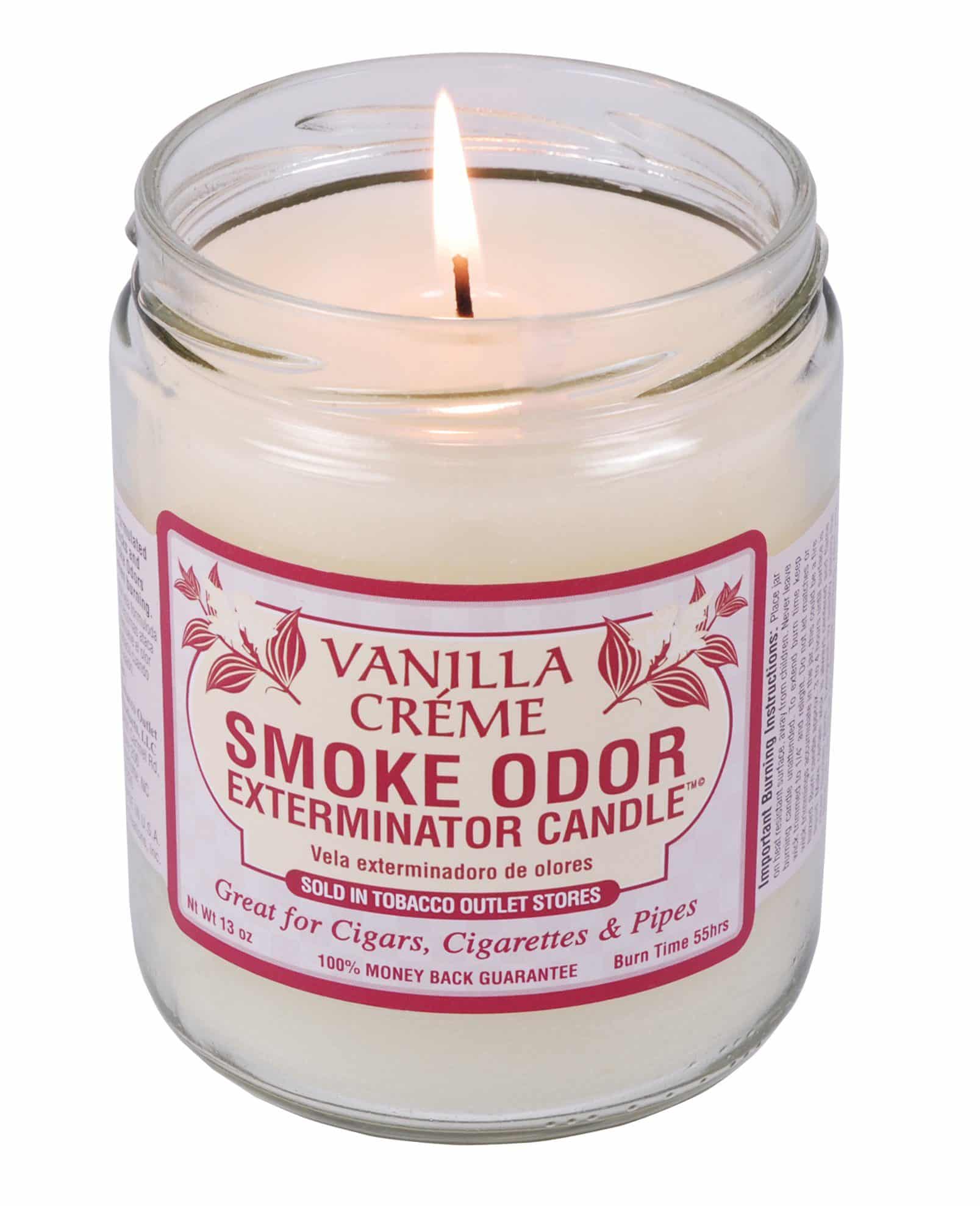 smoke odor exterminator candle vanilla creme