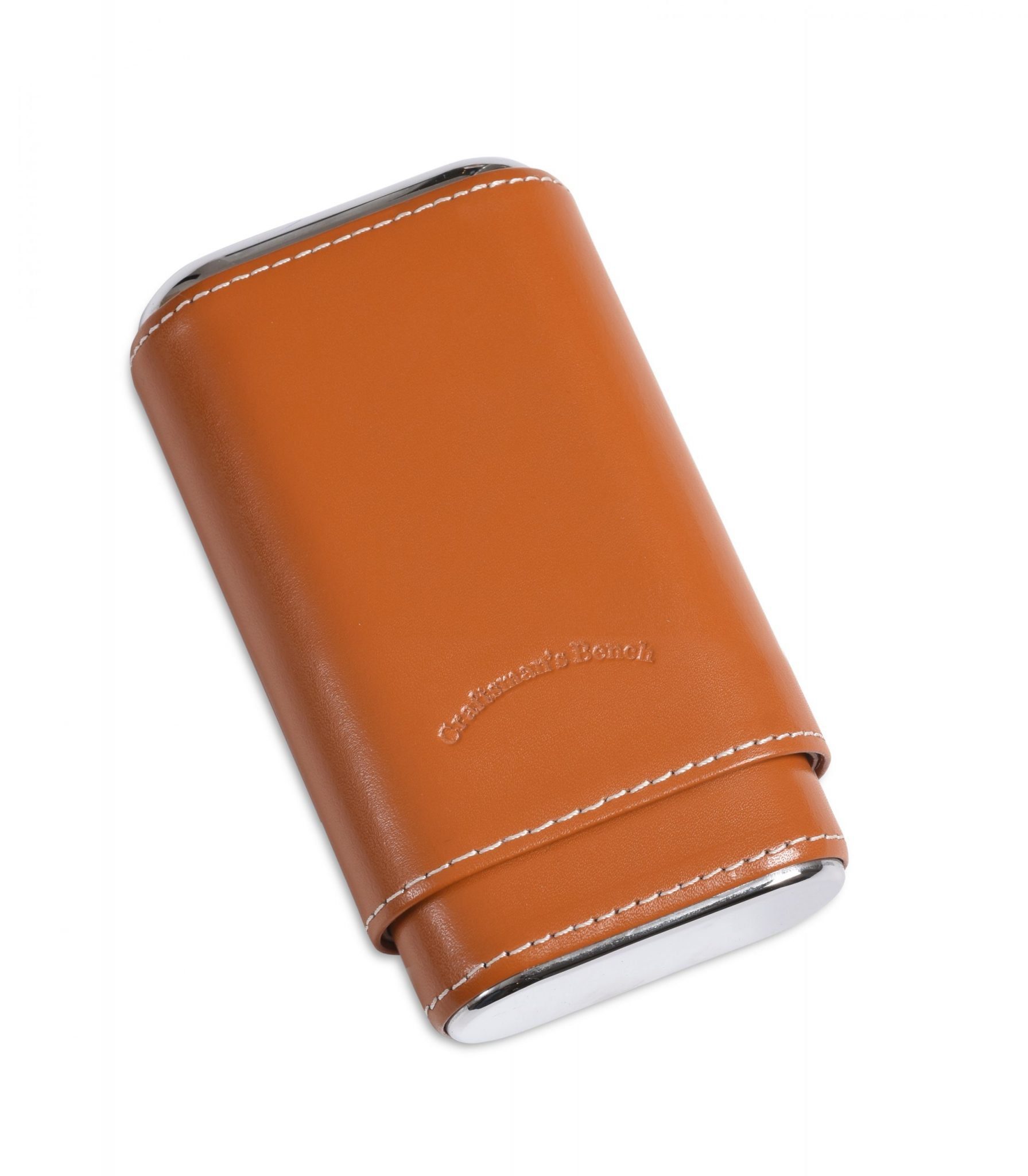Craftsman's Bench Tan/Silver Robusto Case LM Cigars