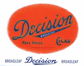 decision broadleaf cigar logo