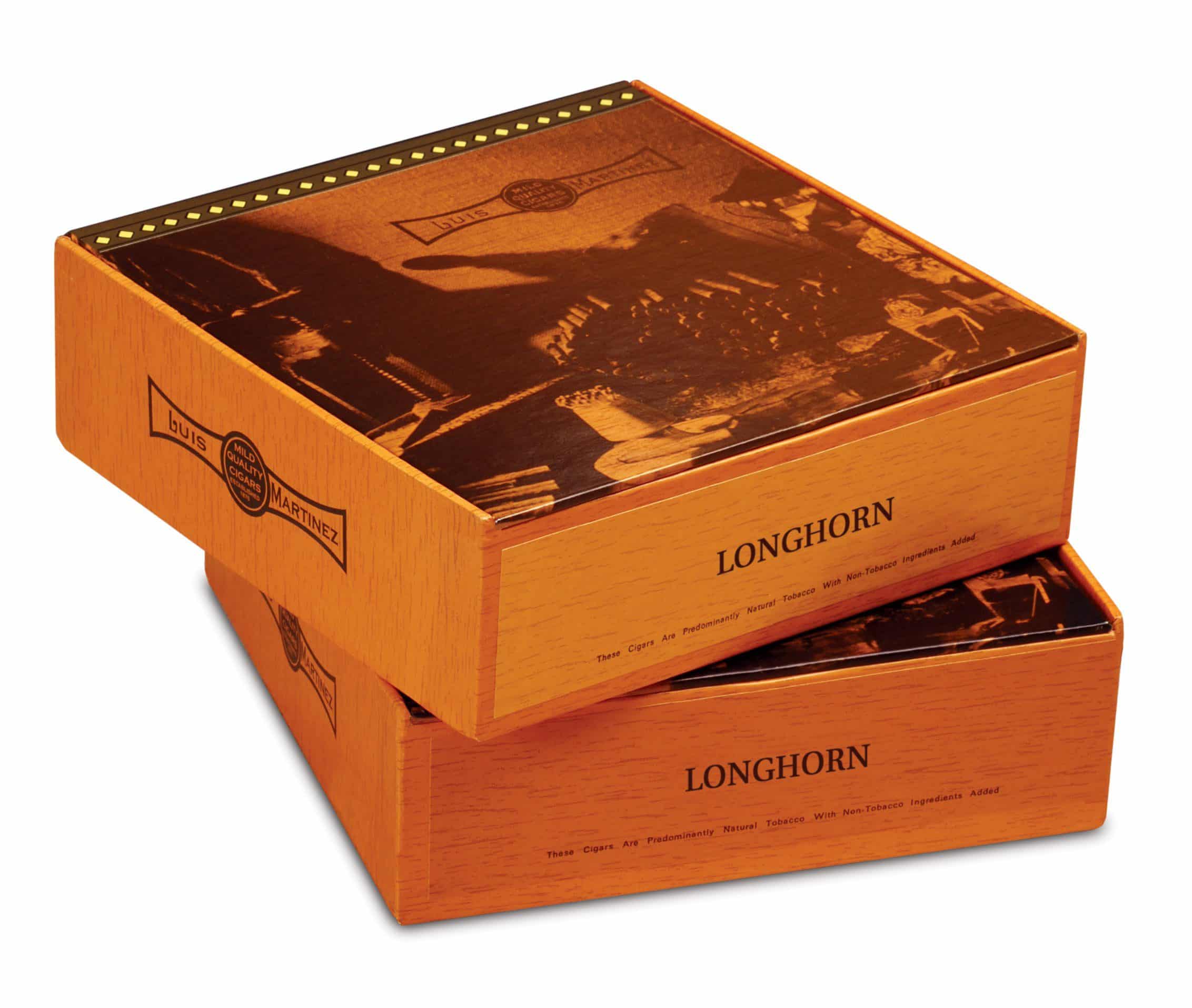 luis martinez longhorn closed boxes stacked