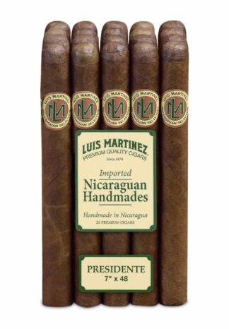 luis martinez nicaraguan handmades presidente bundle