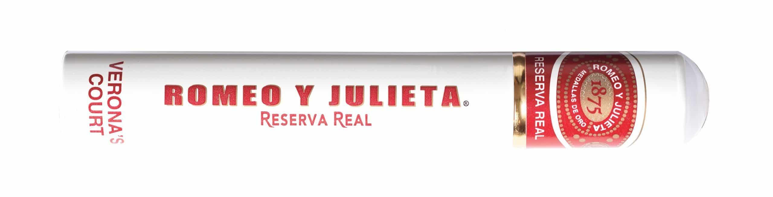 romeo y julieta reserva real verona's court tube single cigar
