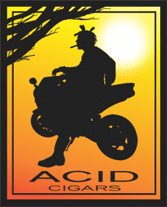 Acid Cigars Motorbike logo