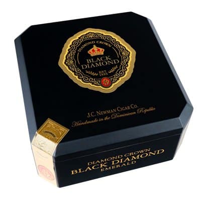 Diamond Crown Black Diamond Emerald Closed Box Cigars