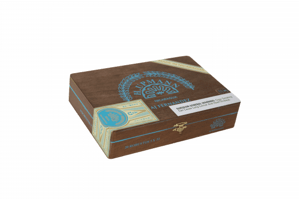 Closed box of 20 count H. Upmann by AJ Fernandez Robustos cigars