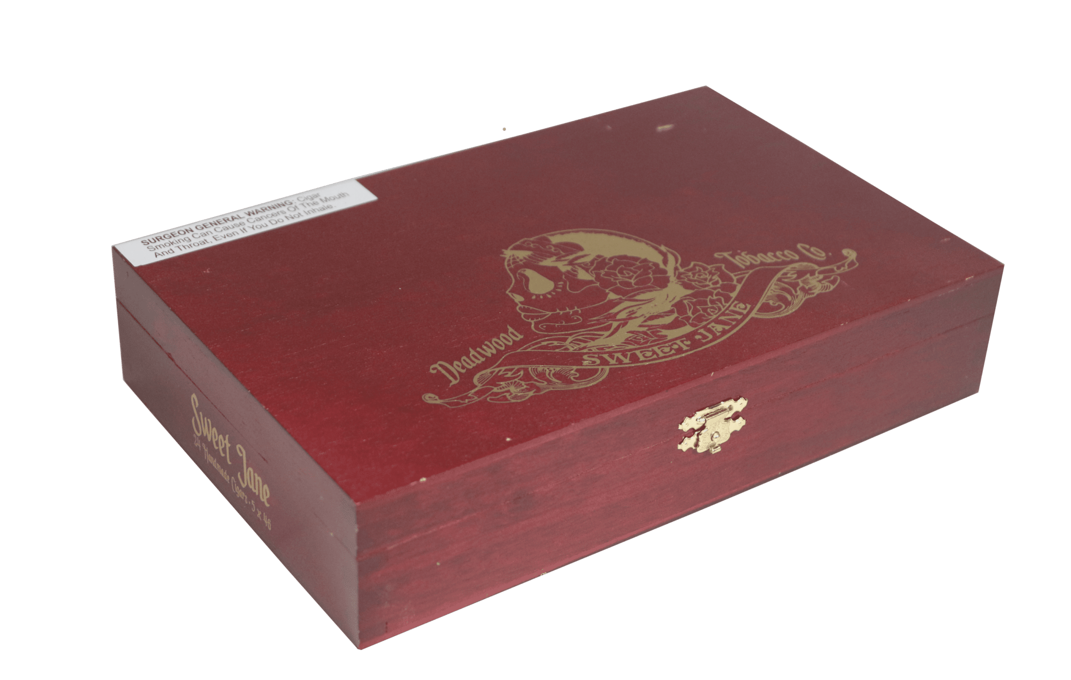 Closed box of 24 count Deadwood Sweet Jane cigars