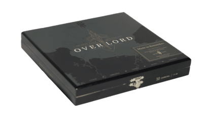 Closed box of 10 count Hooten Young Overlord Churchill cigars