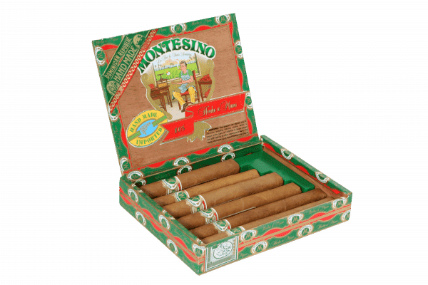Open 6 count Montesino Sampler box cigars