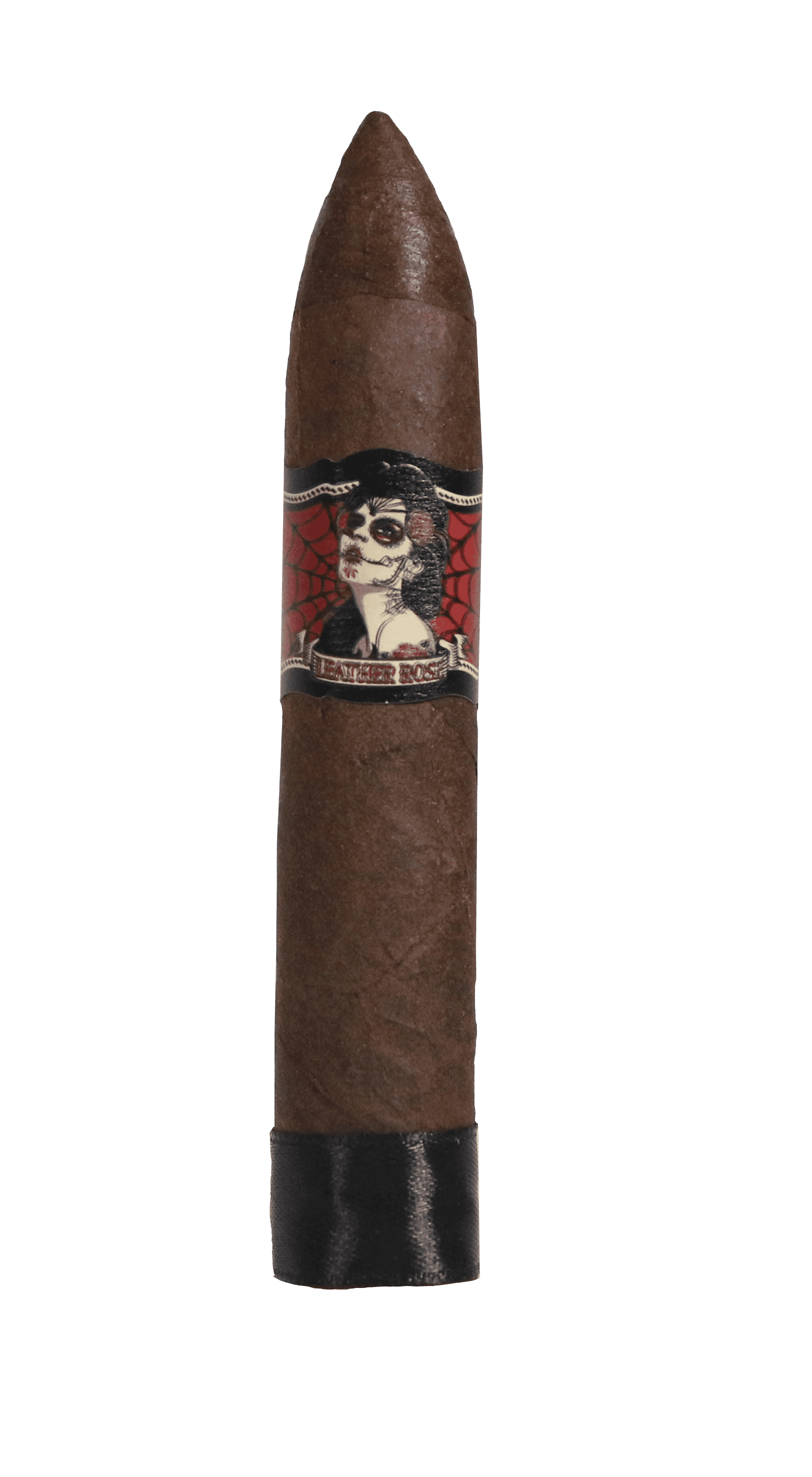Single Deadwood Leather Rose Torpedo cigar