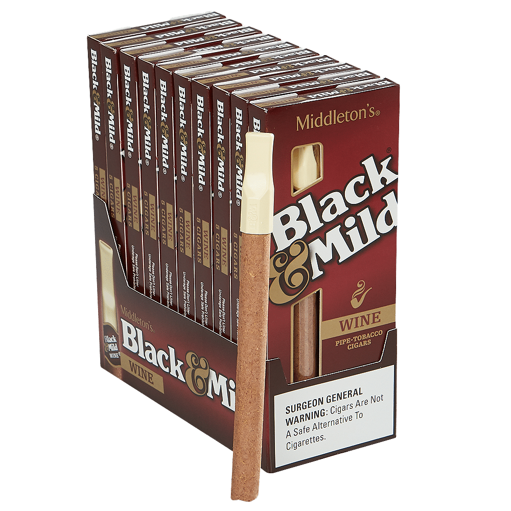 black and mild wine cigars