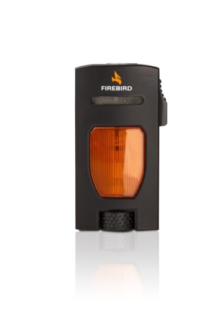 Colibri Firebird Black Orange single flame lighter