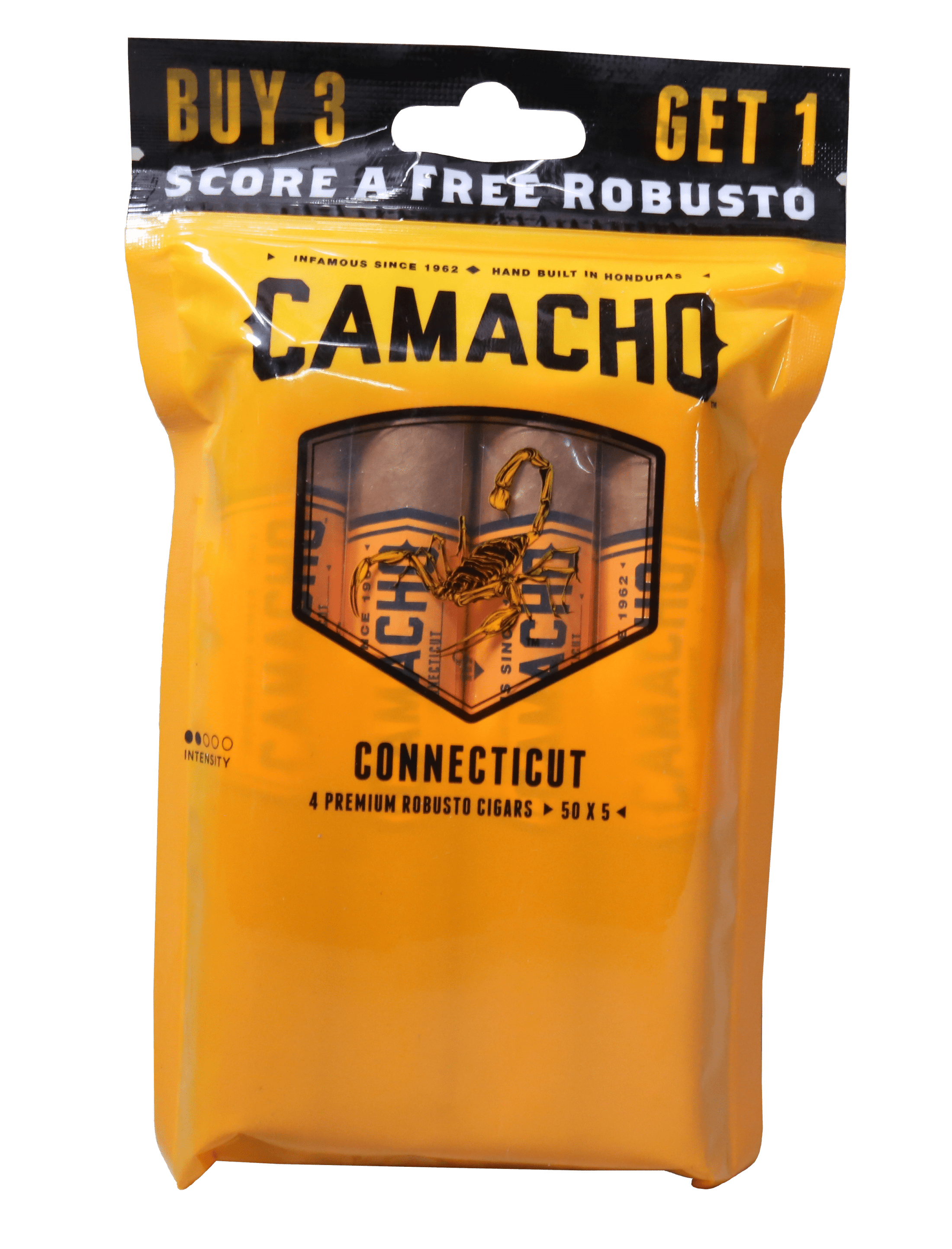 Camacho Connecticut Robusto 4pk