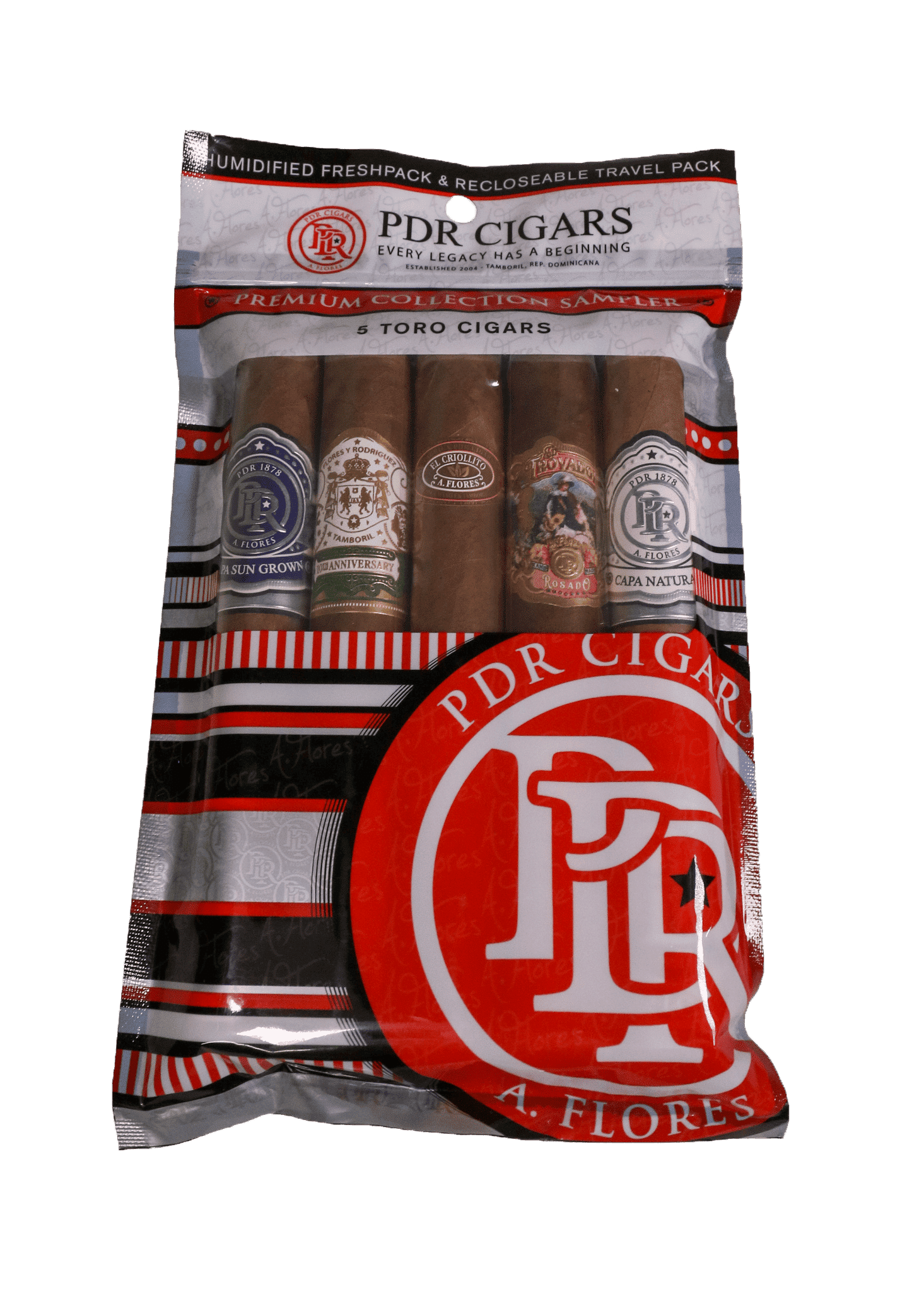 PDR Cigars Toro 5ct Fresh Pack