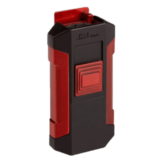 Jetline Luxe Red Black Single Lighter