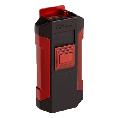Jetline Luxe Red Black Single Lighter