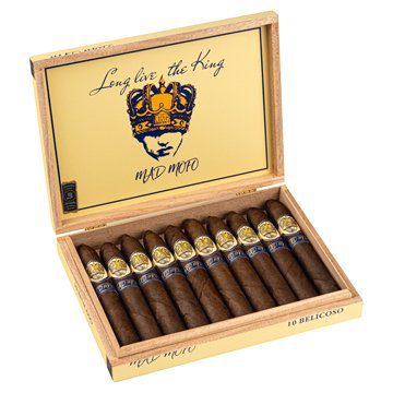 caldwell long live the king maduro belicoso cigar box