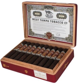 west tampa tobacco company red robusto open box