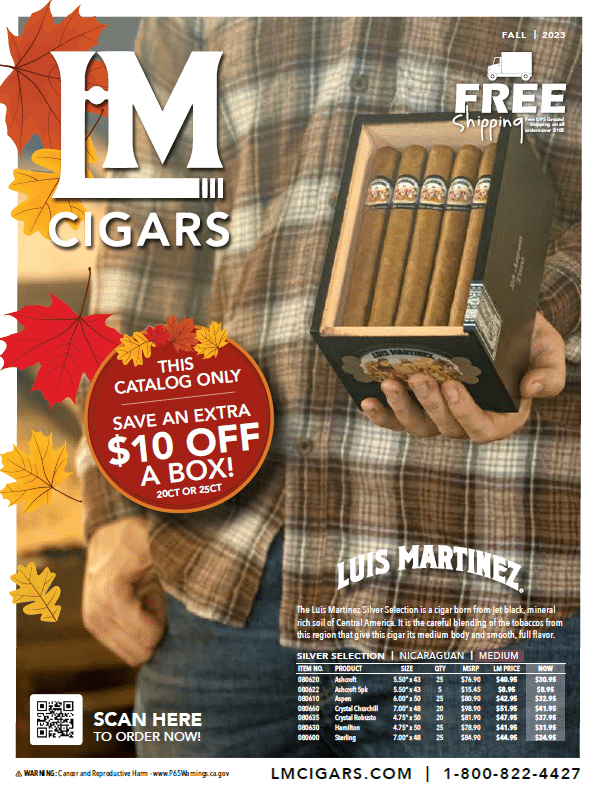 lm cigars fall catalog