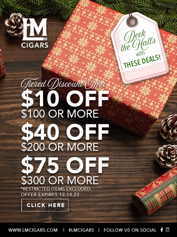 LM Tiered Discount Offer where you can save up to $75 off your order this week mobile version graphic