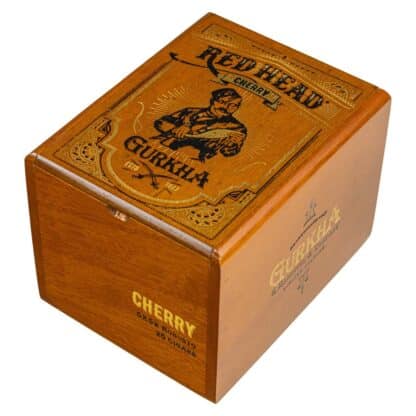 Gurkha Red Head Cherry Closed box of cigars Photo