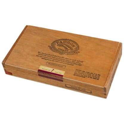 padron 2000 maduro closed box of cigars