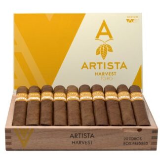 Artista Harvest Toro box of cigars
