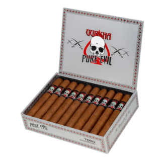 gurkha pure evil toro open box of cigars