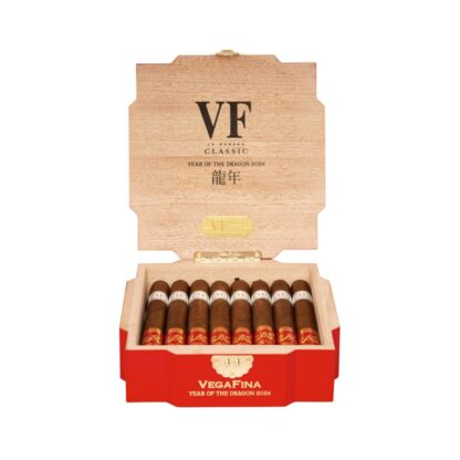 VegaFina Year of the Dragon 2024 cigar open box