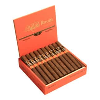 Aging room Quattro Nicaragua Concerto open box of cigars