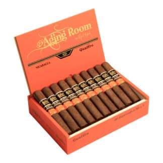 Aging Room Quattro Nicaragua Espressivo open box of cigars