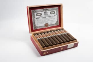 west tampa tobacco red gigante opened box of cigars