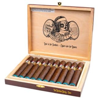 Fat Bottom Betty toro open box of cigars