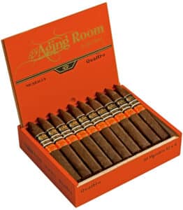 aging room quattro nicaragua maestro open box of cigars