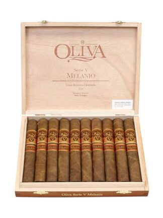 Oliva Serie V Melanio Toro open box of cigars