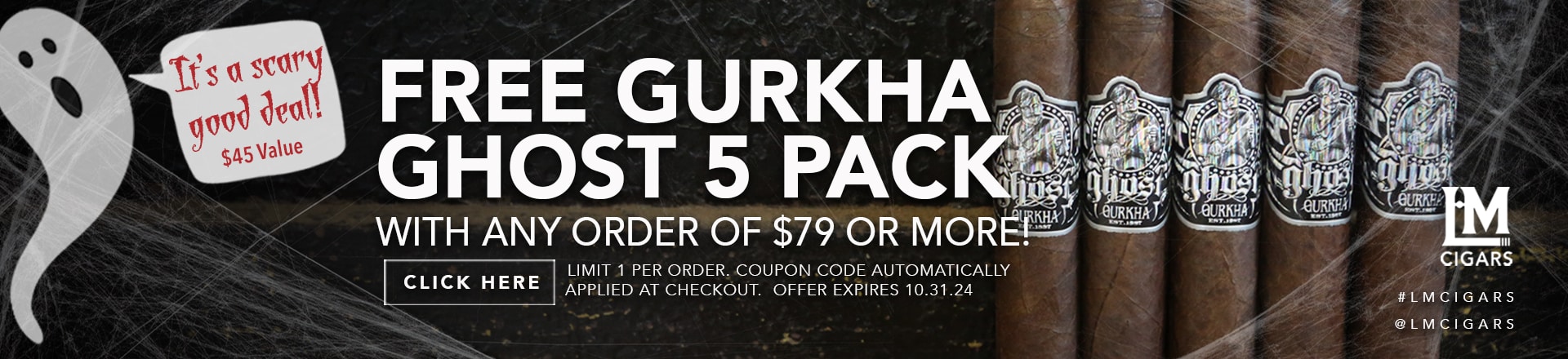 Free Gurkha Ghost 5 Pack