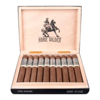 Horse Soldier Toro Maduro Open Box of cigars